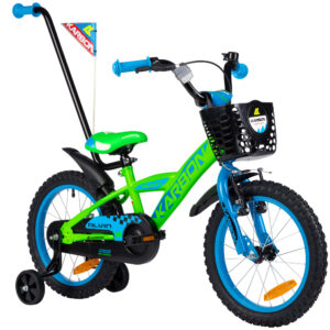 Rower dla chłopca 16 cali zielony